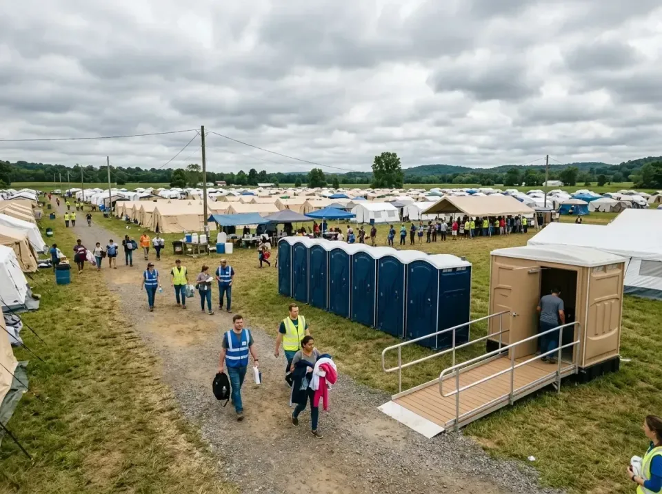 disaster-relief-camp-restrooms-010 — frequently asked questions, Dumpster & Portable Bathrooms Rental in Emerald Mountain, AL